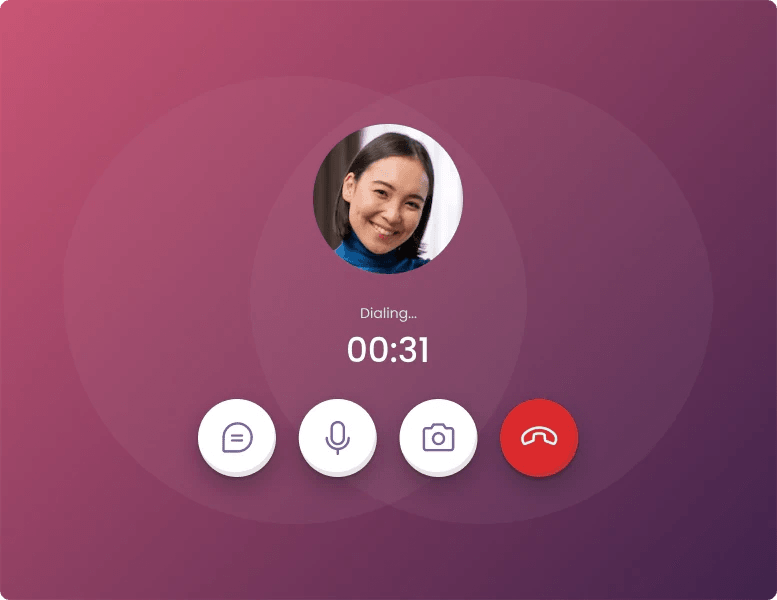 MentalFit telehealth video call with a therapist