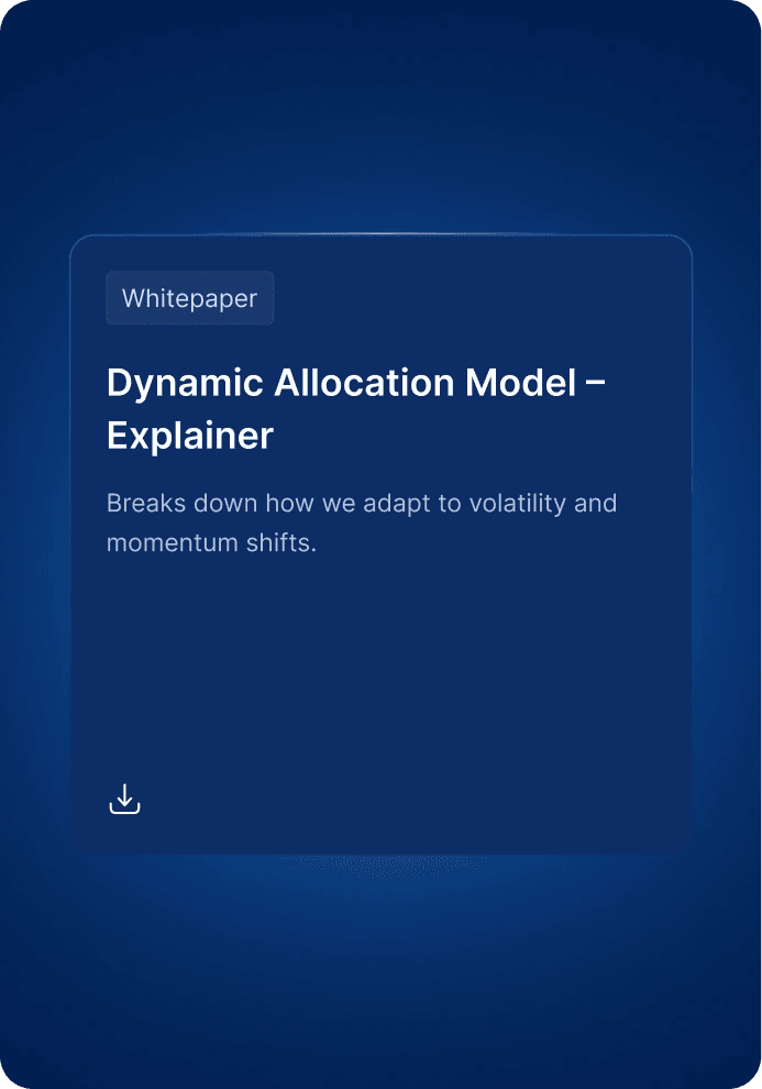 FINIAT whitepaper card: Dynamic Allocation Model Explainer