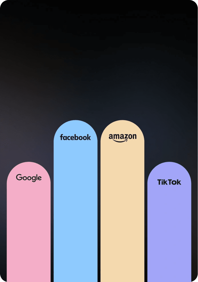 Ad platforms as bars: Google, Facebook, Amazon and TikTok